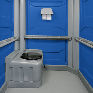 ADA accessible toilet, view 1